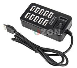10 Port USB Power Hub