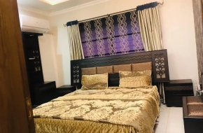 Rawalpindi Bahria Town Phase 8 5 Marla Brand New Luxury Furnished House For Rent